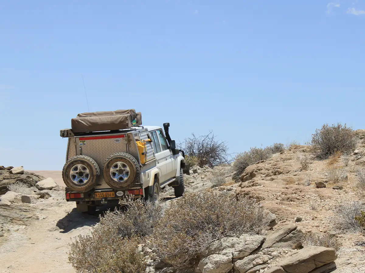 4×4 Car Heavy Offroad driving in Kaokoland Namibia 4x4 Car Heavy Offroad driving in Kaokoland Namibia