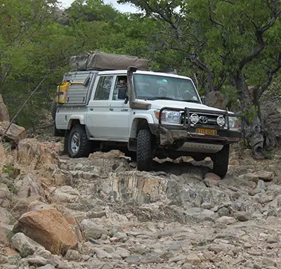 4×4 Car Drives Through Namibia 4x4 Car Drives Through Namibia